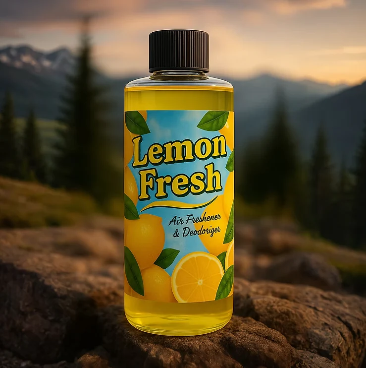 Water Vacuum Lemon Fresh Deodorizer 16oz bottle - Image 3